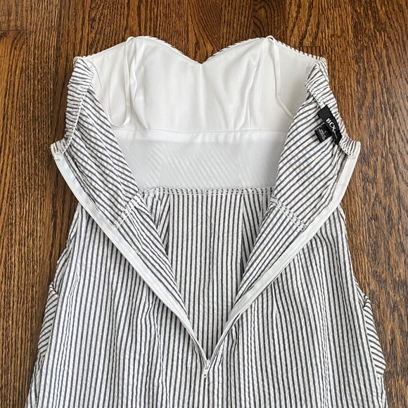 Stripe Strapless Dress - Sz 1 - Picture 8 of 11